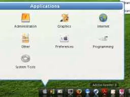 Dock Menu Avant Window Navigator untuk Ubuntu 7.10 Gutsy