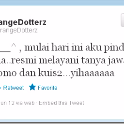 Akun Twitter Satu Arah (Update)